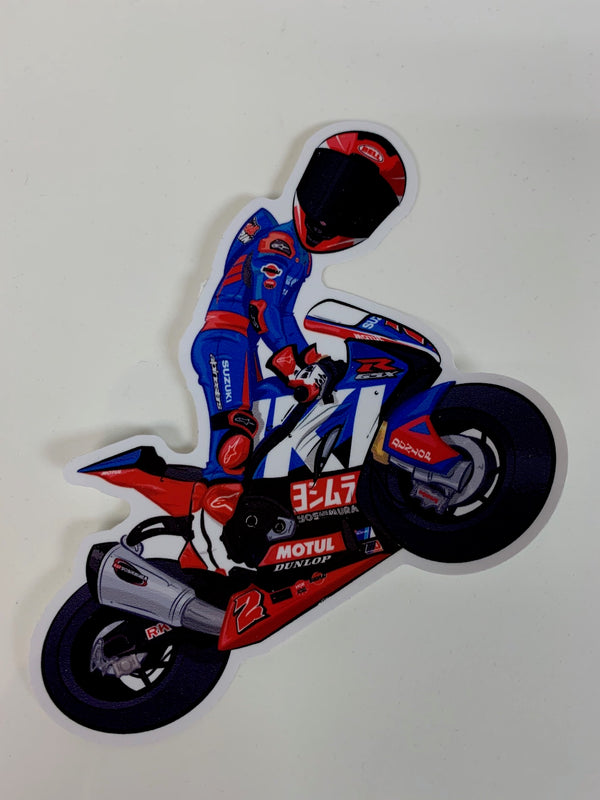 HERRIN 2019 WHEELIE STICKER 5 INCHES